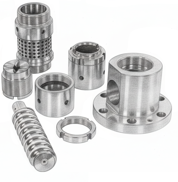 Makine Ekipman Yedek Parçaları